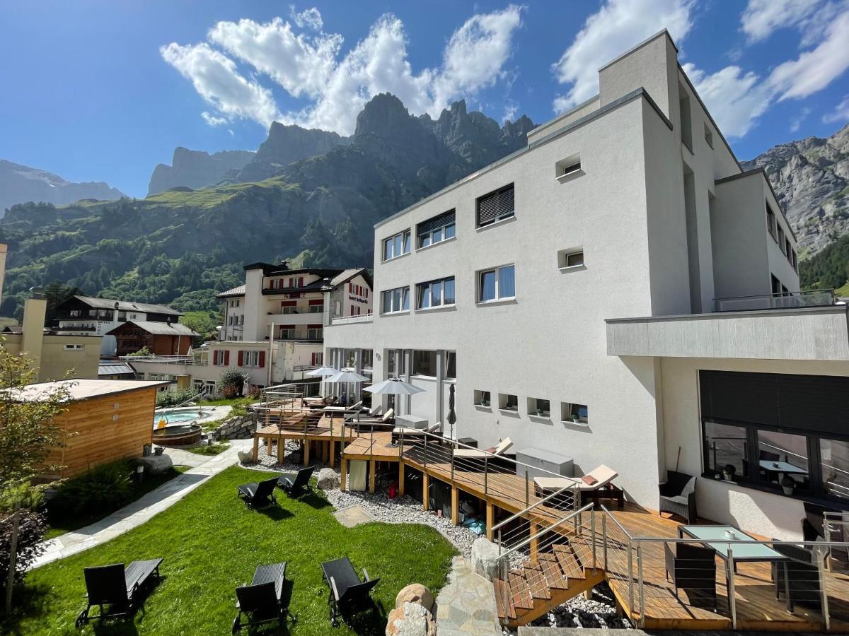 Therme 51° Hotel Physio & Spa Leukerbad Dış mekan fotoğraf