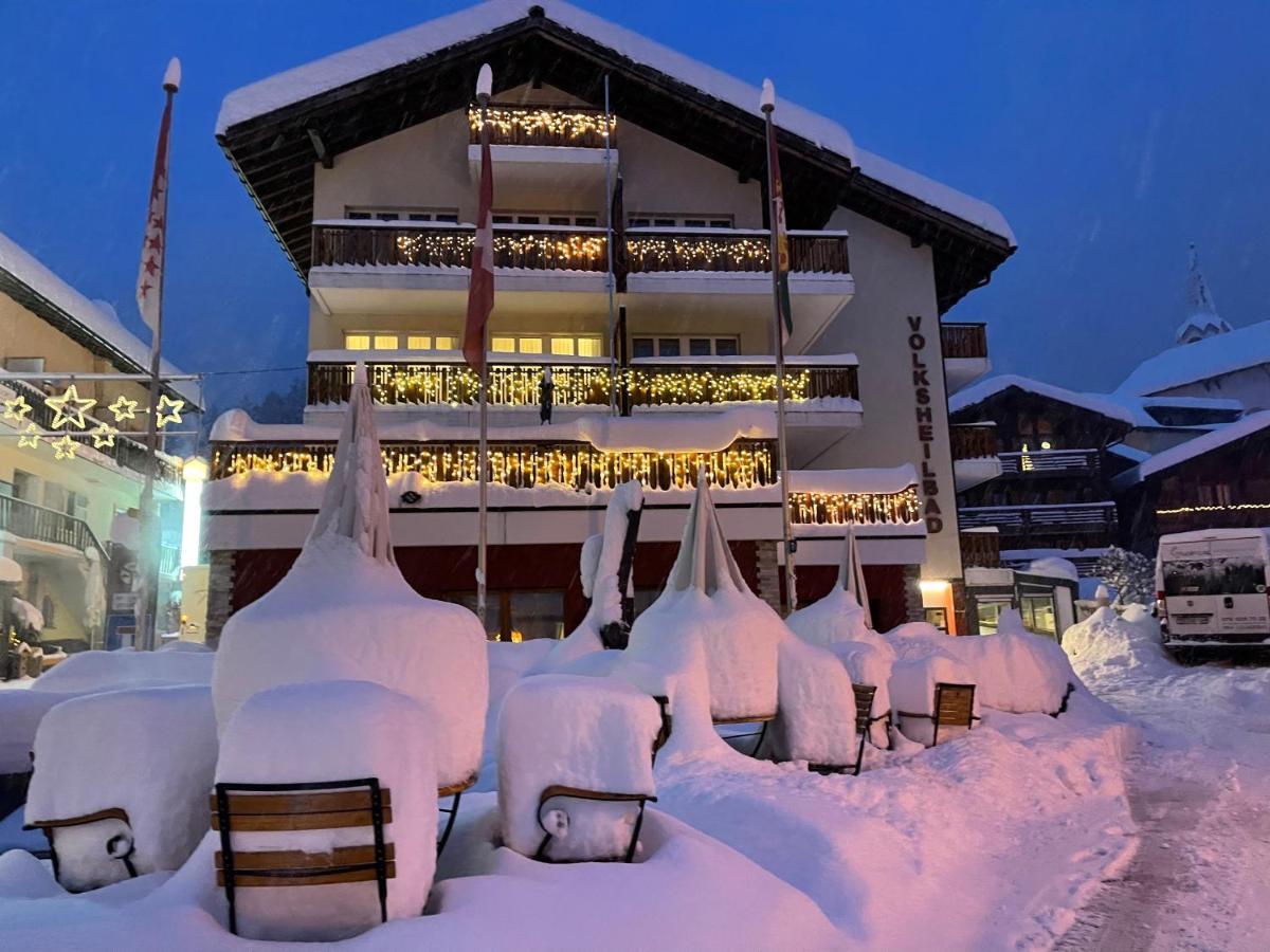 Therme 51° Hotel Physio & Spa Leukerbad Dış mekan fotoğraf